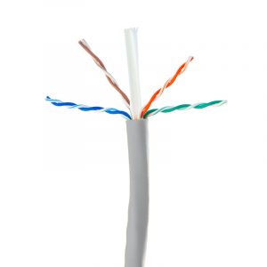 Cat.6A 24AWG Unshielded Copper Bulk Lan Cable