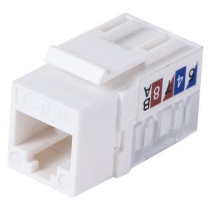 CAT5E UTP 90 Degree Ethernet coupler