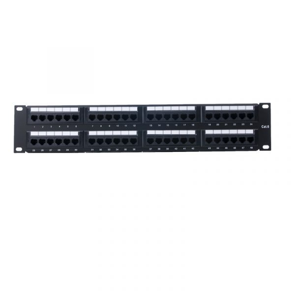 UTP 1U 48 Port Keystone Patch Panel